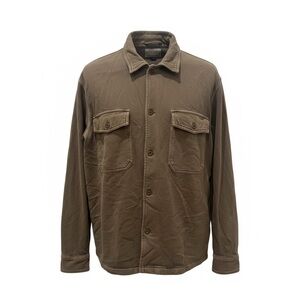 American Eagle Outfitters Men's Tan Shirt Jacket